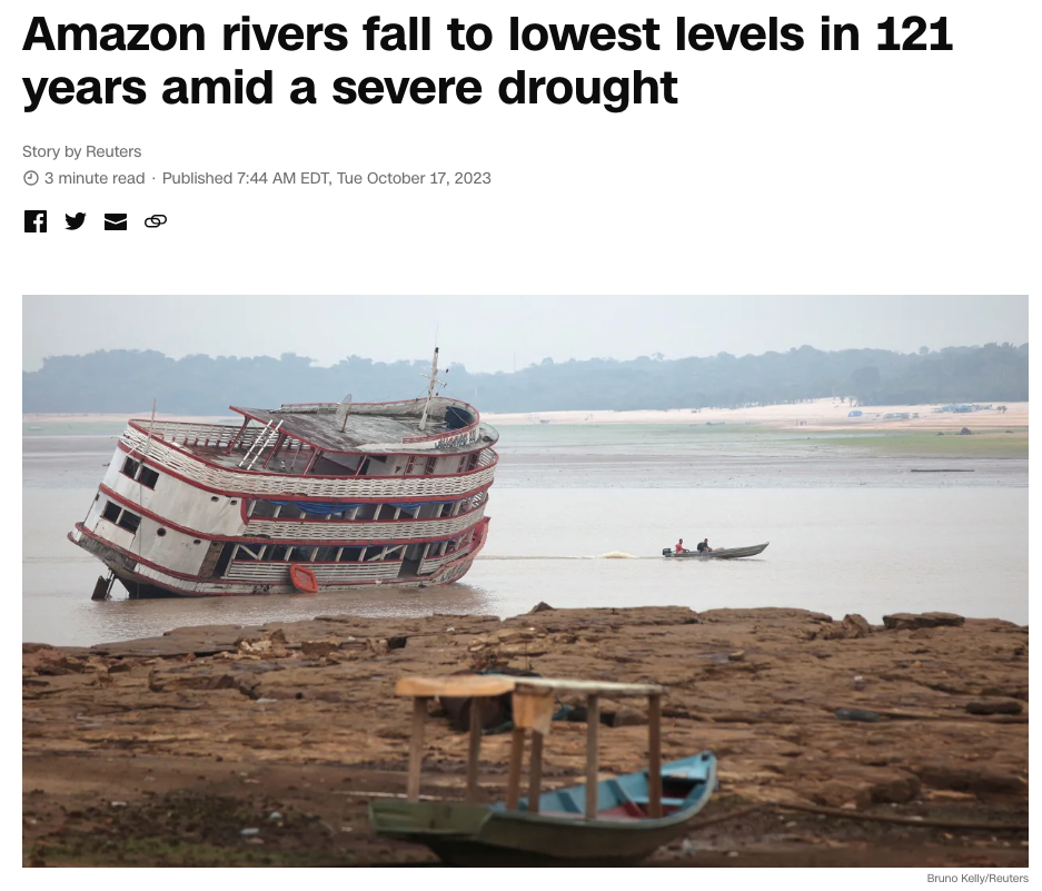 Sur les fleuves, les bateaux peuvent s'échouer.